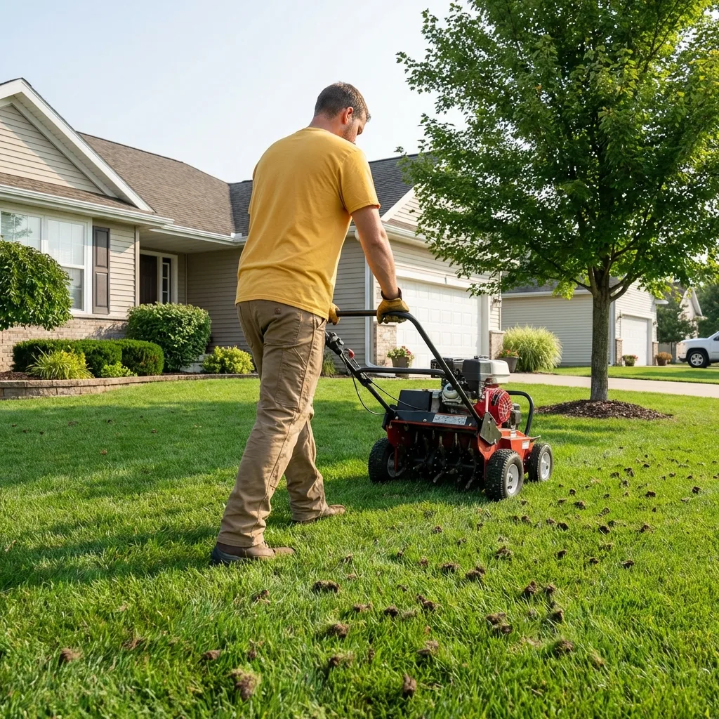 Core Aeration Work 1